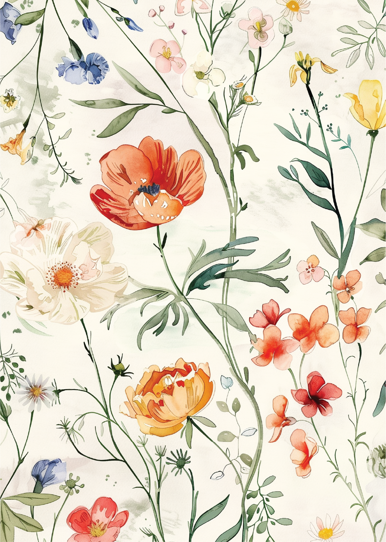 Watercolour Florals 2