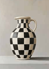 Checkered Vase